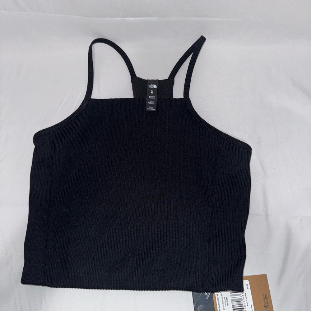 The North Face Women’s Guide Forward Rib Tanklette Black medium NWT